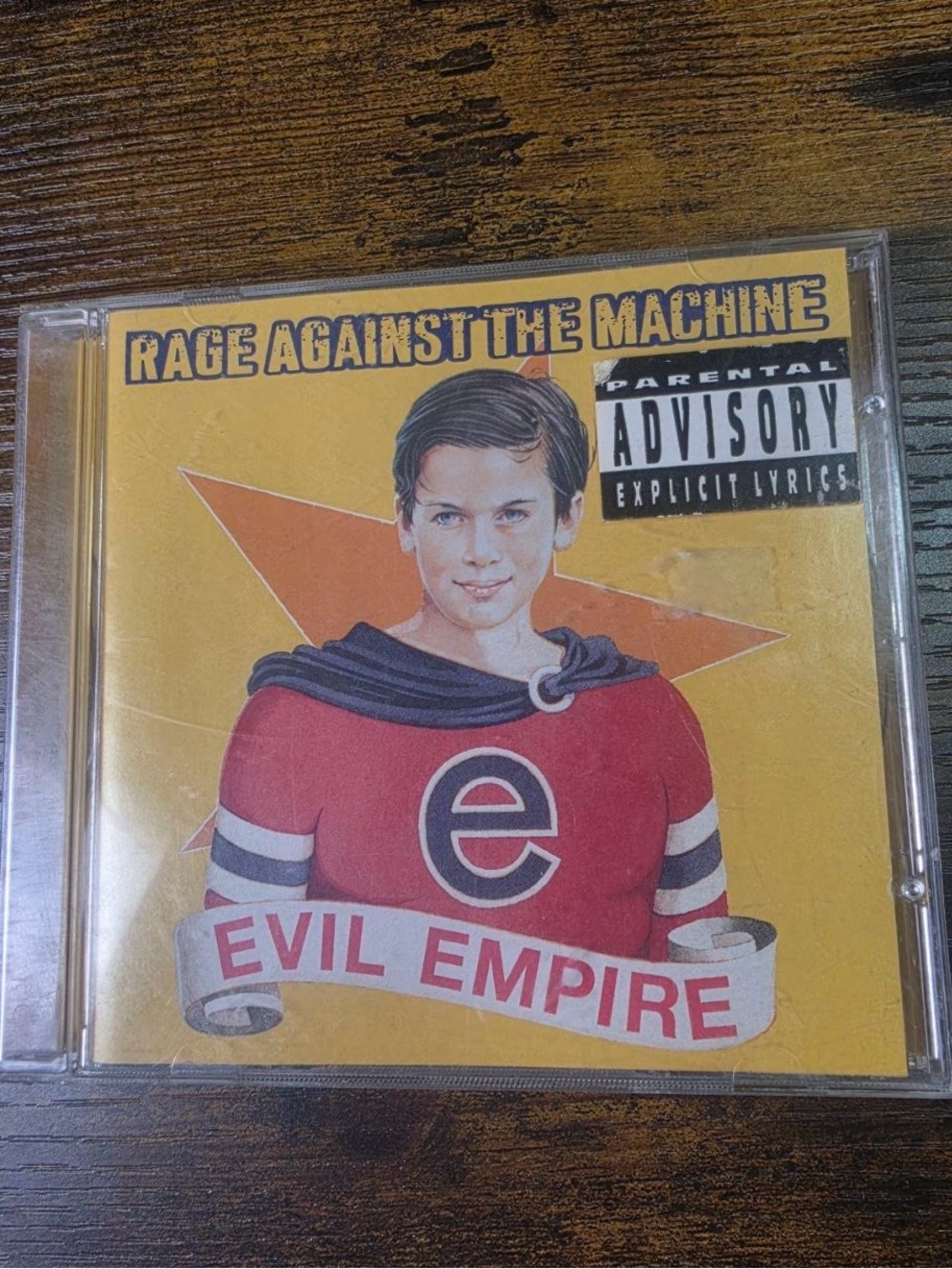 Rage Against The Machine - Evil Empire CD (Yellow/Red)